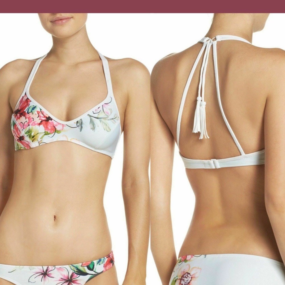Robin Piccone camellia bikini top
